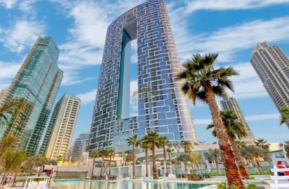 شقة - غرفة نوم - 2 حمامات للايجار في برج بوابه جميرا 1 - العنوان منتجع وسبا جميرا - جميرا بيتش ريزيدنس - دبي