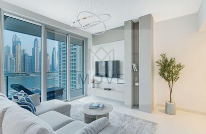 Apartment - 1 Bedroom - 2 Bathrooms for rent in Beach Isle Tower 1 - Beach Isle - EMAAR Beachfront - Dubai Harbour - Dubai