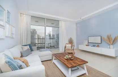 Apartment - 3 Bedrooms - 5 Bathrooms for rent in Skyview Tower - Dubai Marina - Dubai