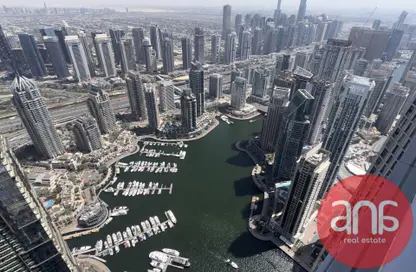 Apartment - 3 Bedrooms - 4 Bathrooms for rent in Damac Heights - Dubai Marina - Dubai