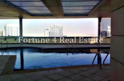 شقة - غرفة نوم - 2 حمامات للايجار في تفريعة القنال 1 - أبراج الجولف - مدينة دبي الرياضية - دبي