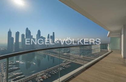 شقة - 2 غرف نوم - 2 حمامات للايجار في برج Marina Vista 2 - مارينا فيستا - إعمار بيتشفرونت - دبي هاربور - دبي