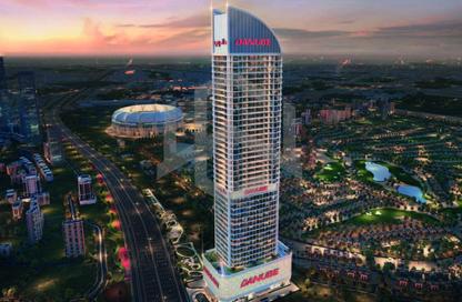 Office Space - Studio for sale in Aspirz by Danube - Dubai Sports City - Dubai