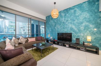 Apartment - 2 - 2 for rent in Azure - Dubai Marina - Dubai
