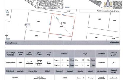 Land - Studio for sale in Al Naemiya Tower 2 - Al Naemiya Towers - Al Nuaimiya - Ajman