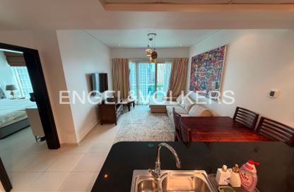 Apartment - 1 Bedroom - 2 Bathrooms for rent in The Royal Oceanic - Dubai Marina - Dubai