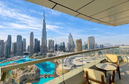 Apartment - 2 - 3 for rent in Burj Lake Hotel - The Address DownTown - Downtown Dubai - Dubai