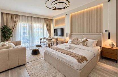 Apartment - Studio - 1 for rent in Al Dhafra 4 - Al Dhafra - Greens - Dubai