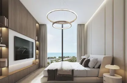 شقة - 2 غرف نوم - 2 حمامات للبيع في أكوامارين بيتش ريزيدنسز - جزيرة سينية - مارينا أم القيوين - أم القيوين