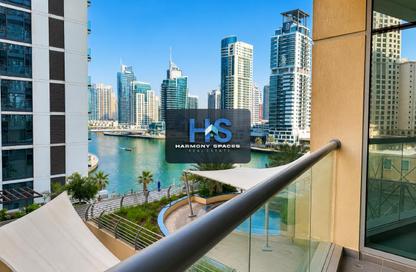 Apartment - 2 - 3 for rent in JAM Marina Residence - Dubai Marina - Dubai