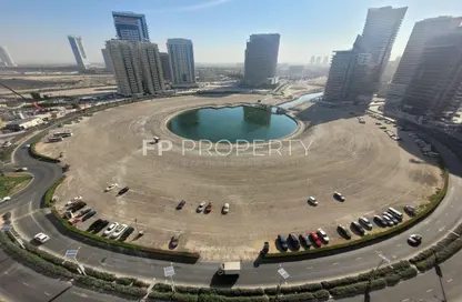 Apartment - 1 Bedroom - 2 Bathrooms for rent in Hub Canal 2 - Hub Golf View Apartments - Dubai Sports City - Dubai