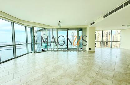 Apartment - 4 - 5 for rent in Al Fattan Marine Tower - Al Fattan Marine Towers - Jumeirah Beach Residence - Dubai