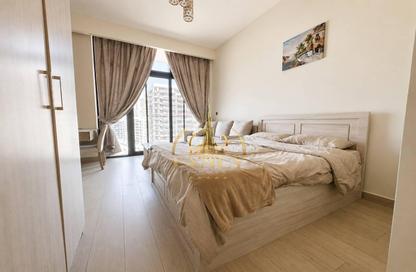 Apartment - Studio - 1 Bathroom for rent in Azizi Riviera 48 - Azizi Riviera - Meydan One - Meydan - Dubai