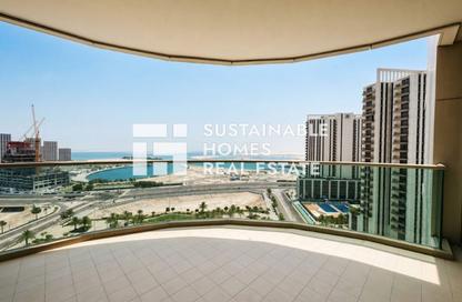 Apartment - 1 - 2 for rent in Beach Towers - Shams Abu Dhabi - Al Reem Island - Abu Dhabi