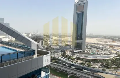 Apartment - 2 Bedrooms - 2 Bathrooms for rent in Millennium Executive Tower - Sheikh Zayed Road - Dubai