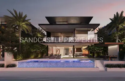 Villa - 6 Bedrooms - 7 Bathrooms for sale in Palm Jebel Ali Frond L - Palm Jebel Ali - Dubai