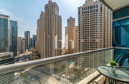 Apartment - 1 Bedroom - 2 Bathrooms for rent in Bay Central Tower West - Bay Central - Dubai Marina - Dubai