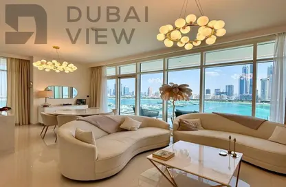 Apartment - 3 Bedrooms - 4 Bathrooms for sale in Sunrise Bay Tower 1 - Sunrise Bay - EMAAR Beachfront - Dubai Harbour - Dubai