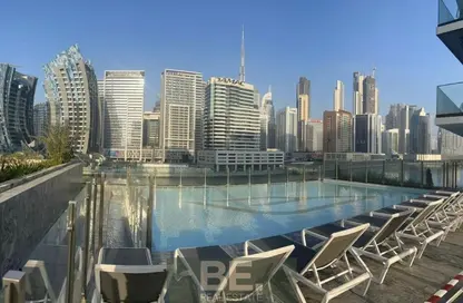 شقة - غرفة نوم - 2 حمامات للايجار في بن غاطي كانال - الخليج التجاري - دبي