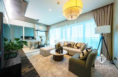 Apartment - 3 Bedrooms - 5 Bathrooms for rent in Damac Heights - Dubai Marina - Dubai