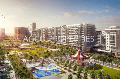 Apartment - 2 Bedrooms - 2 Bathrooms for sale in Ellison By Nshama Properties - Town Square - Dubai Apartment - 2 Bedrooms - 2 Bathrooms for sale in Ellison By Nshama Properties - Town Square - Dubai