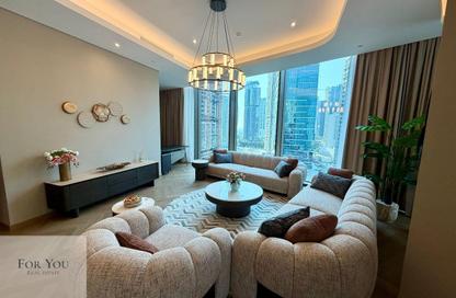 Apartment - 2 Bedrooms - 4 Bathrooms for rent in Jumeirah Living Business Bay - Peninsula - Business Bay - Dubai