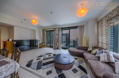 Apartment - 1 Bedroom - 2 Bathrooms for rent in Shemara Tower - Marina Promenade - Dubai Marina - Dubai