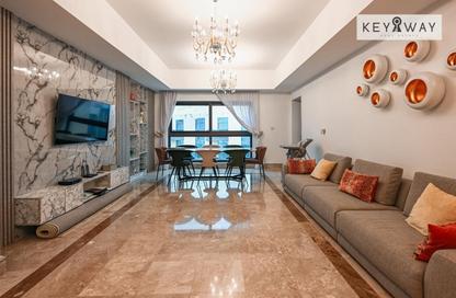 Apartment - 3 Bedrooms - 5 Bathrooms for rent in The Fairmont Palm Residence South - The Fairmont Palm Residences - Palm Jumeirah - Dubai