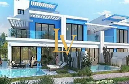 تاون هاوس - 4 غرف نوم - 4 حمامات للبيع في سانتوريني - داماك لاجونز - دبي