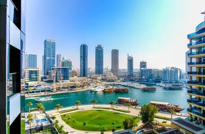 Apartment - Studio - 1 Bathroom for rent in Sparkle Tower 2 - Sparkle Towers - Dubai Marina - Dubai