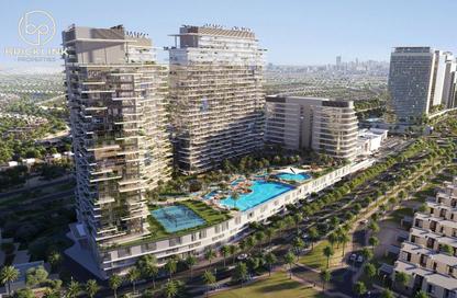 Apartment - 1 - 2 for sale in Damac District Tower A - Damac District - Damac Hills - Dubai