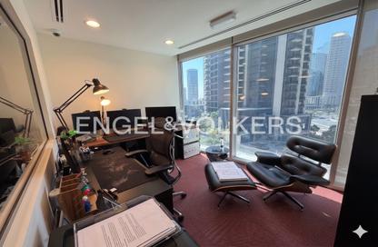 Office Space - Studio - 1 Bathroom for rent in The Binary Tower - Business Bay - Dubai