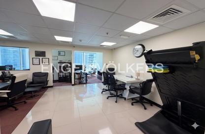Office Space - Studio - 1 Bathroom for rent in The Binary Tower - Business Bay - Dubai