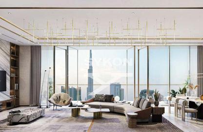 Apartment - 1 - 2 for sale in St. Regis Residences Financial Center Road - Downtown Dubai - Dubai