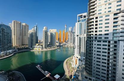 Apartment - 1 - 2 for rent in Marina View Tower A - Marina View - Dubai Marina - Dubai