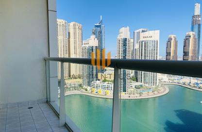 Apartment - 1 - 2 for rent in Marina View Tower A - Marina View - Dubai Marina - Dubai