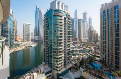 Apartment - 2 Bedrooms - 3 Bathrooms for rent in Marinascape Oceanic - Trident Marinascape - Dubai Marina - Dubai