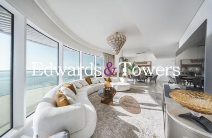 Apartment - 3 Bedrooms - 4 Bathrooms for rent in Grand Bleu Tower 1 - Emaar Beachfront - Dubai Harbour - Dubai Apartment - 3 Bedrooms - 4 Bathrooms for rent in Grand Bleu Tower 1 - Emaar Beachfront - Dubai Harbour - Dubai