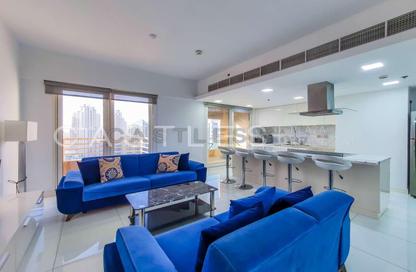 Apartment - 3 - 4 for rent in Manchester Tower - Dubai Marina - Dubai