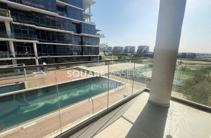 Apartment - Studio - 1 for rent in Golf Veduta Hotel Apartments B - Golf Veduta Hotel Apartments - Golf Town - Damac Hills - Dubai