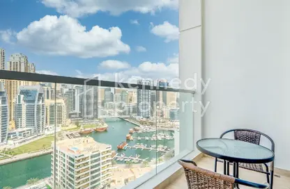Apartment - 1 Bathroom for rent in Studio One - Dubai Marina - Dubai