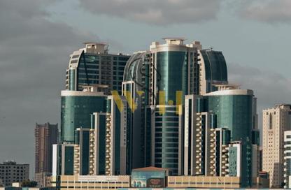 Apartment - 2 Bedrooms - 3 Bathrooms for rent in Orient Tower 1 - Orient Towers - Al Bustan - Ajman
