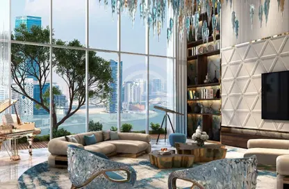 Apartment - Studio - 1 Bathroom for sale in Chic Tower - Business Bay - Dubai