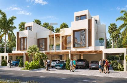 Townhouse - 5 - 6 for sale in Marbella - Damac Lagoons - Dubai