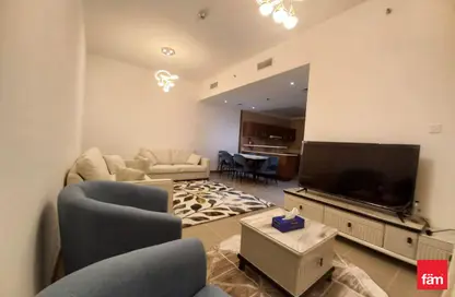 شقة - غرفة نوم - 2 حمامات للايجار في برج سولافا - دبي مارينا - دبي