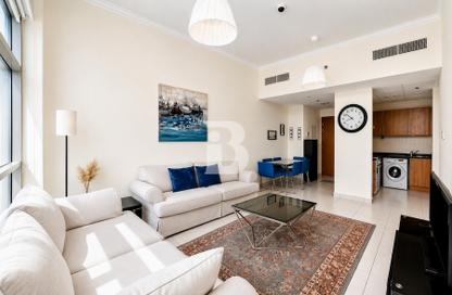 Apartment - Studio - 2 Bathrooms for rent in Marina View Tower A - Marina View - Dubai Marina - Dubai