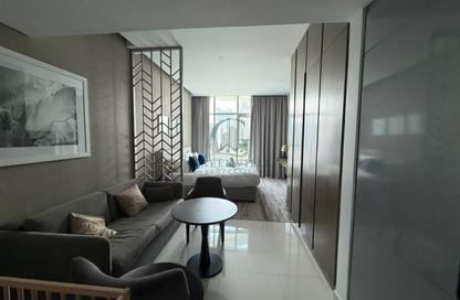 Apartment - Studio - 1 for rent in Damac Maison Prive B - Damac Maison Prive - Business Bay - Dubai