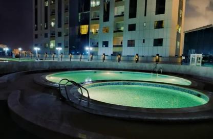 شقة - 2 - 3 للايجار في أورينت تاور 1 - أورينت تاور - البستان - عجمان