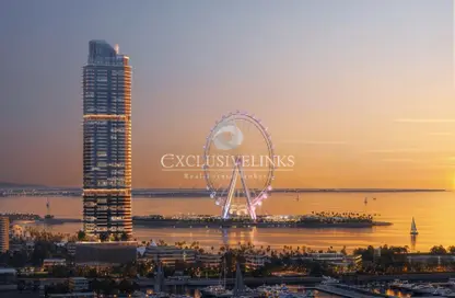 Apartment - 4 Bedrooms - 5 Bathrooms for sale in Habtoor Grand Residences - Dubai Marina - Dubai