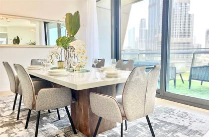 Apartment - 3 Bedrooms - 4 Bathrooms for rent in Burj Vista Tower 1 - Burj Vista - Downtown Dubai - Dubai